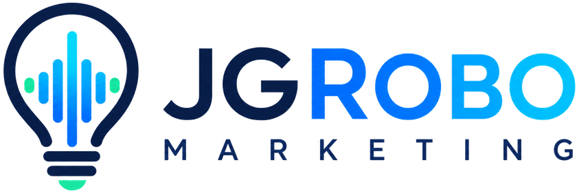 AI Voice Agents &amp; CRM Integration | JGRobo Marketing logo